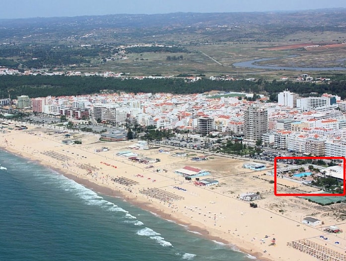 Le Vasco da Gama est un hôtel à la fois dans la ville et sur la plage !