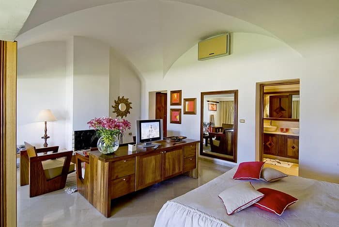 L'intérieur d'un bungalow : digne d'un 5 étoiles !