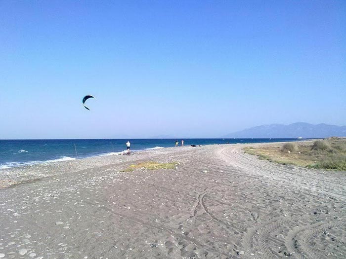 La plage du Club Marmara Kos : une plage décevante qui ne reflète pas la beauté réelle des plages de l'île de Kos