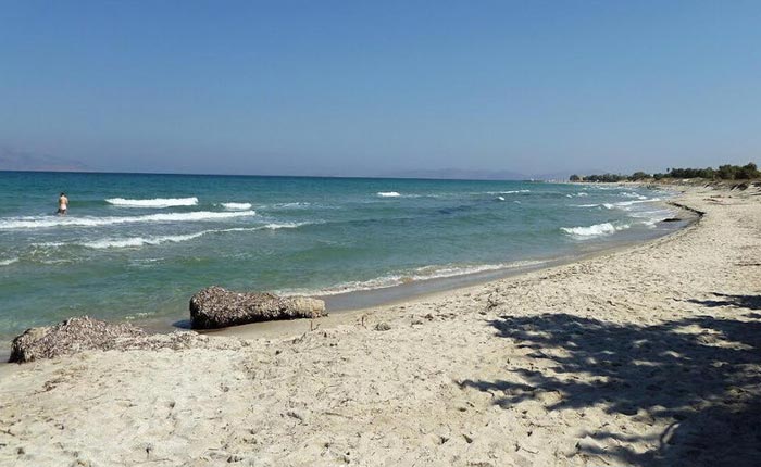 La plage est sans conteste le point fort de l'hôtel Euro Village Achilleas