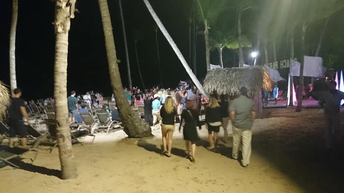La soirée Beach Party du Breathless