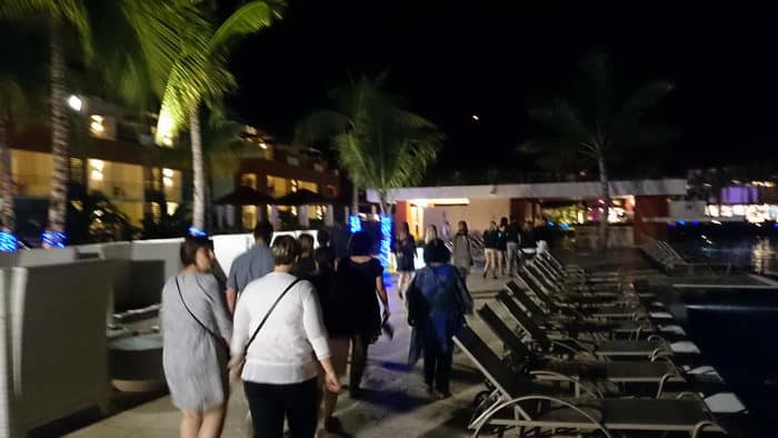 Direction le restaurant libanais du Breathless pour notre dîner