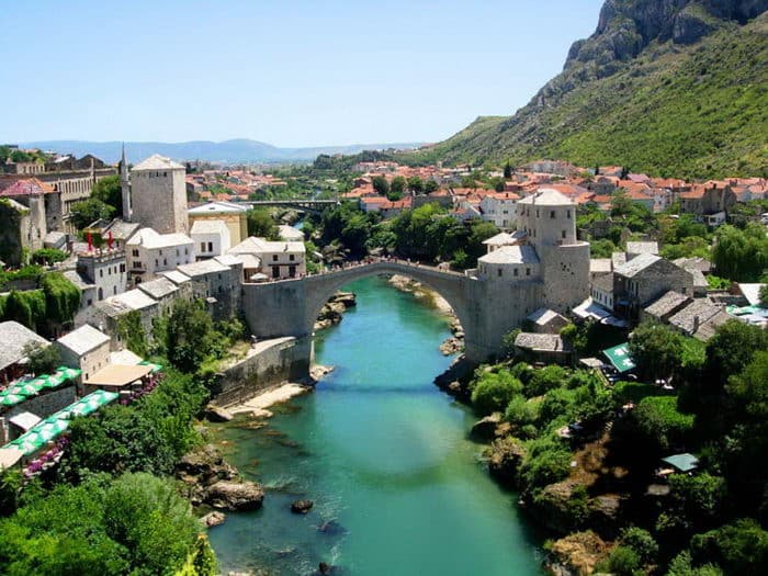 Mostar est inscrit au patrimoine mondial par l'UNESCO
