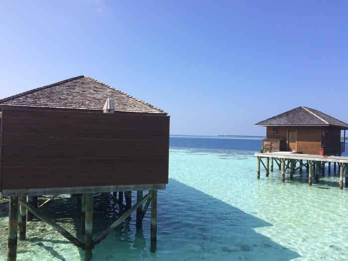 Les pilotis du Vilamendhoo