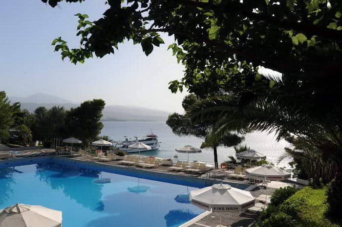 La piscine du Club Héliades King Saron dans le Péloponnèse