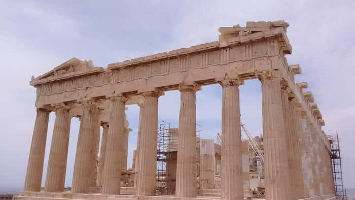L'Acropole, symbole de la capitale grecque. 