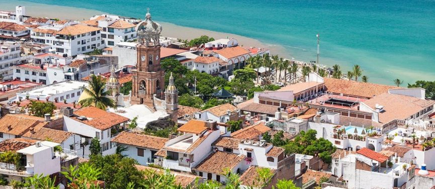 Puerto Vallarta sur la Côte Pacifique du Mexique