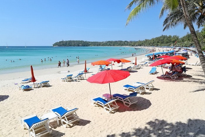 Autre vue de la plage de Kata Beach, l'une des plus belles de Phuket