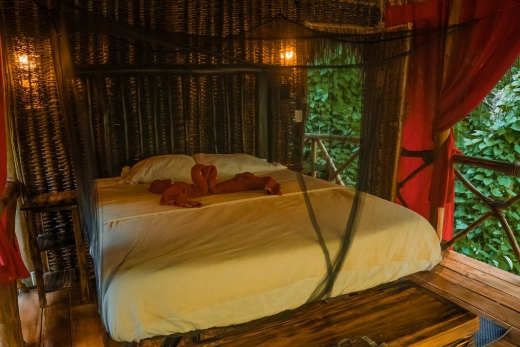 Chambres du Dominican Tree House Village 